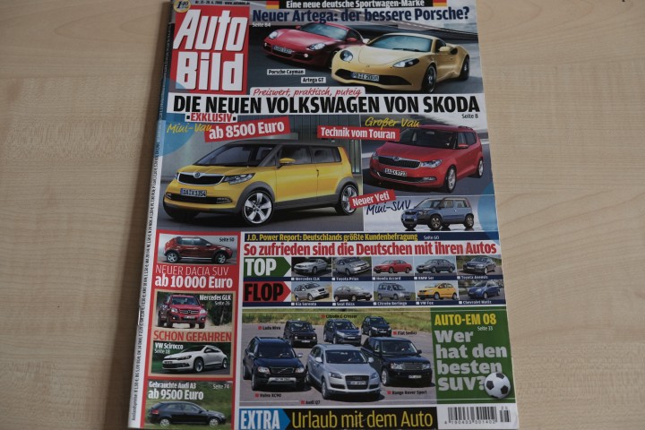 Deckblatt Auto Bild (25/2008)
